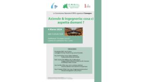 Convegno “Aziende e Ingegneria: cosa ci aspetta domani?”