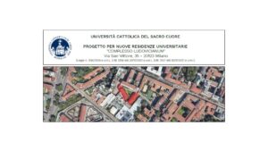 MANIFESTAZIONE D’INTERESSE per partecipare alla Commissione giudicatrice deputata a valutare le offerte che perverranno in relazione alla procedura di gara relativa al PROGETTO PER NUOVE RESIDENZE UNIVERSITARIE – “COMPLESSO LUDOVICIANUM” – Milano