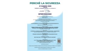 Convegno “Perché la sicurezza” 21 marzo 2025 – Camera di Commercio Brescia