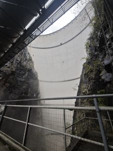 Visita tecnica presso DIGA DEL VAJONT, MODELLO IDRAULICO E CENTRALE IDROELETTRICA ACHILLE GAGGIA A SOVERZENE (BL)