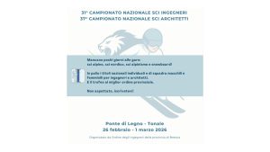 CAMPIONATI NAZIONALI DI SCI INGEGNERI 2026