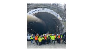 Visita al cantiere del Raccordo Autostradale della Val Trompia