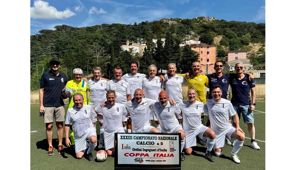 COPPA ITALIA PER GLI INGEGNERI DI BRESCIA!